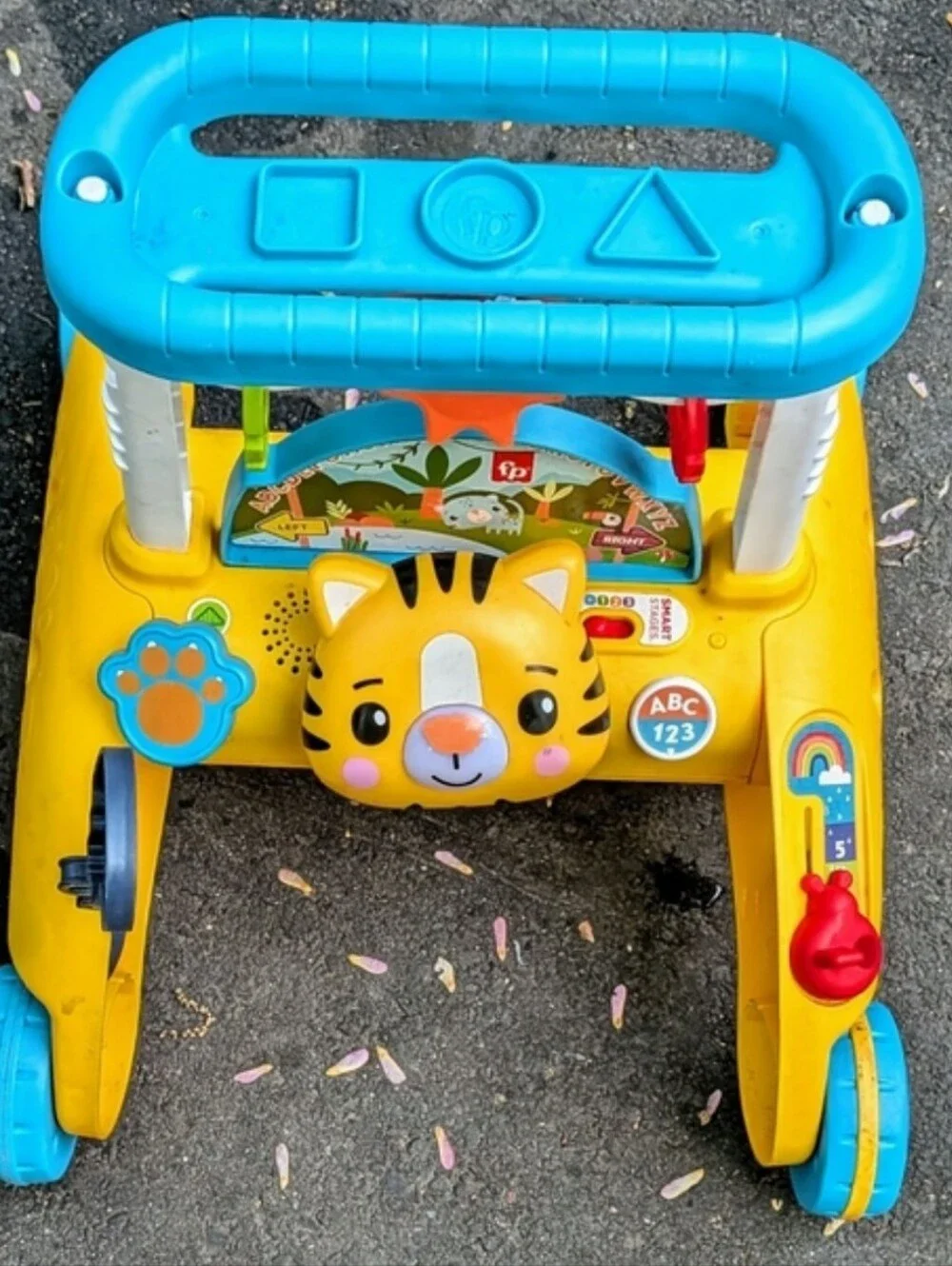 Ride Yellow Kids Ride-On Toy - Lightweight Push Car & Baby Push Walker